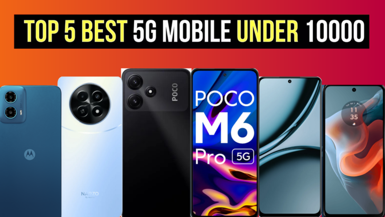 Best 5G Phones Under 10,000